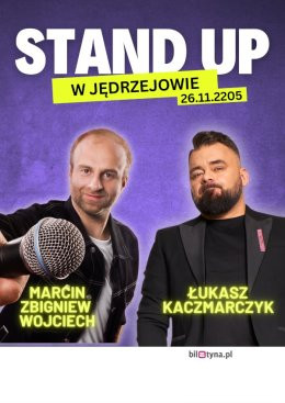 Jędrzejów Wydarzenie Stand-up Łukasz Kaczmarczyk i Marcin Zbigniew Wojciech Stand-up