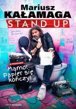 Jędrzejów Wydarzenie Stand-up Mariusz Kałamaga - Mamo! Papier się kończy!